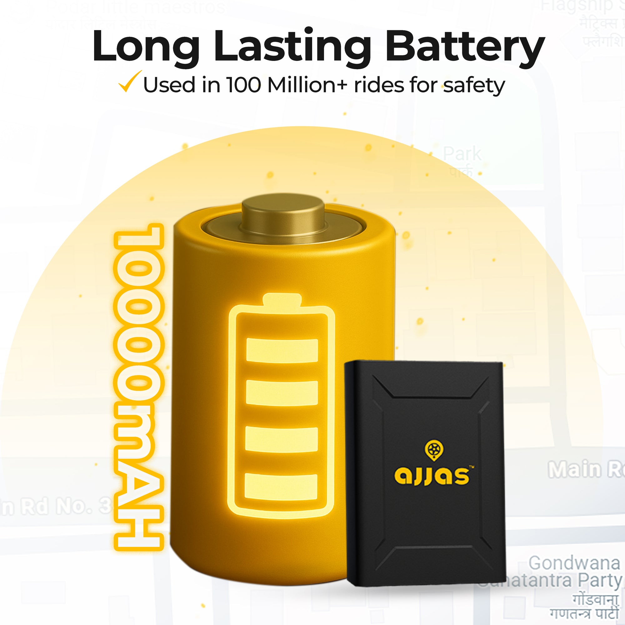 Ajjas GO - Wireless Smart GPS Tracker