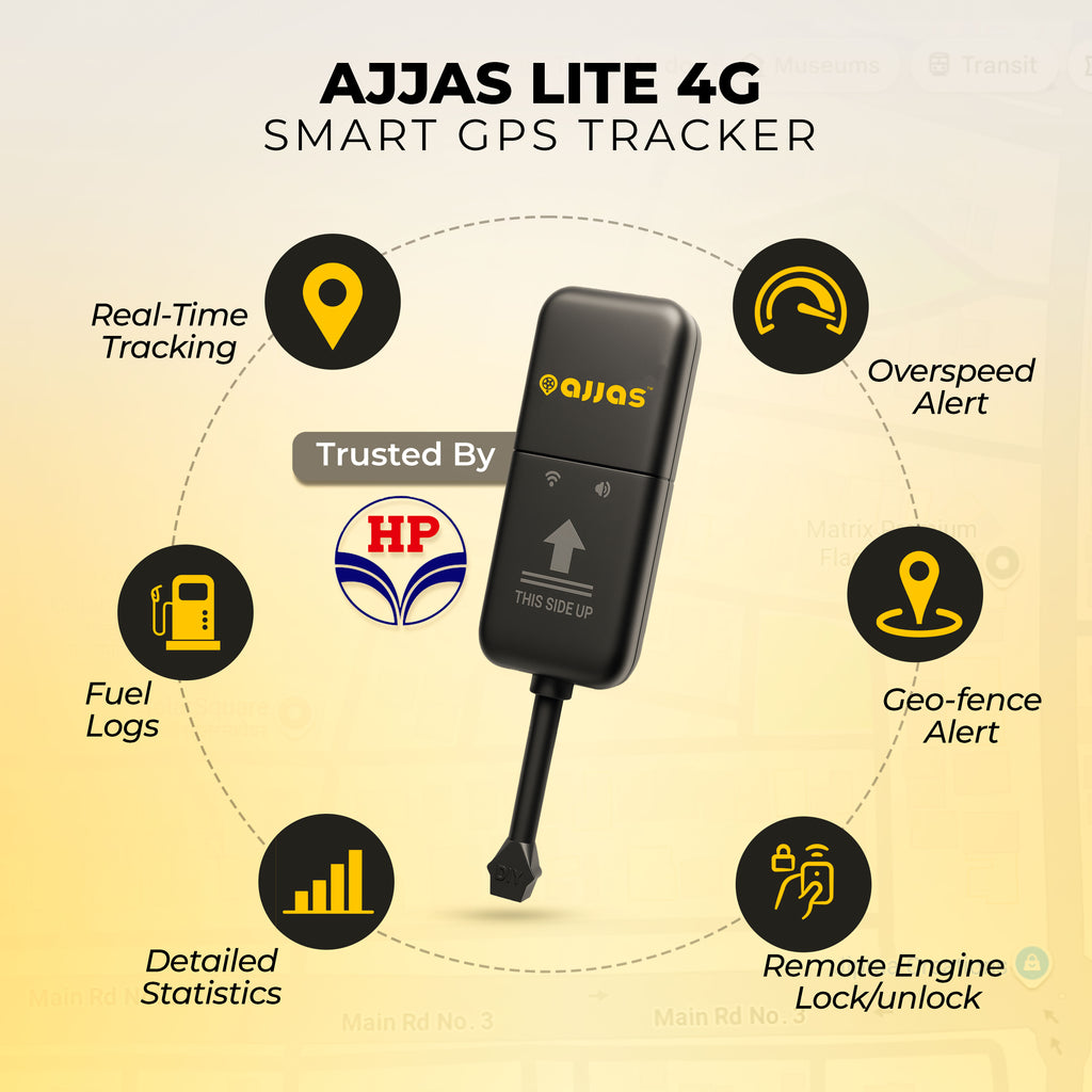 Wired 4G GPS tracker for Bike & Car (2 Year Data+Platform)