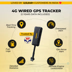 4G Wired GPS Tracker for Bike –2 Years Data Included