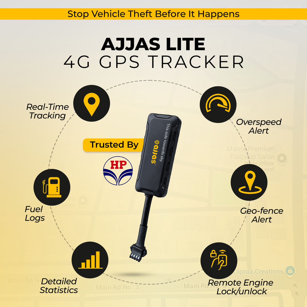 Ajjas Lite - Wired GPS Tracker for Car & Bike