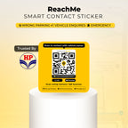 Contact Sticker for Car (Reach Me)