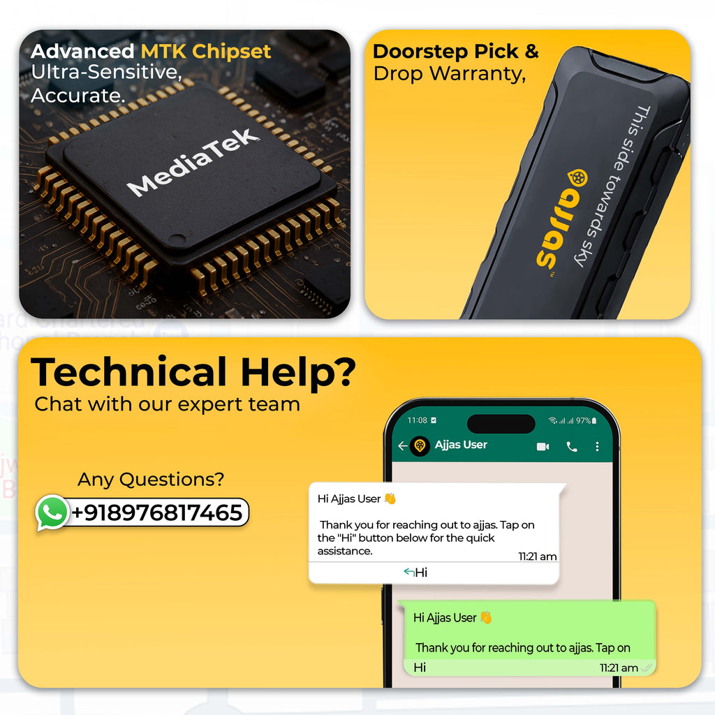 4G Wired GPS Tracker for Bike –2 Years Data Included