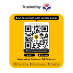 Reach Me Contact Sticker for Car and Bike