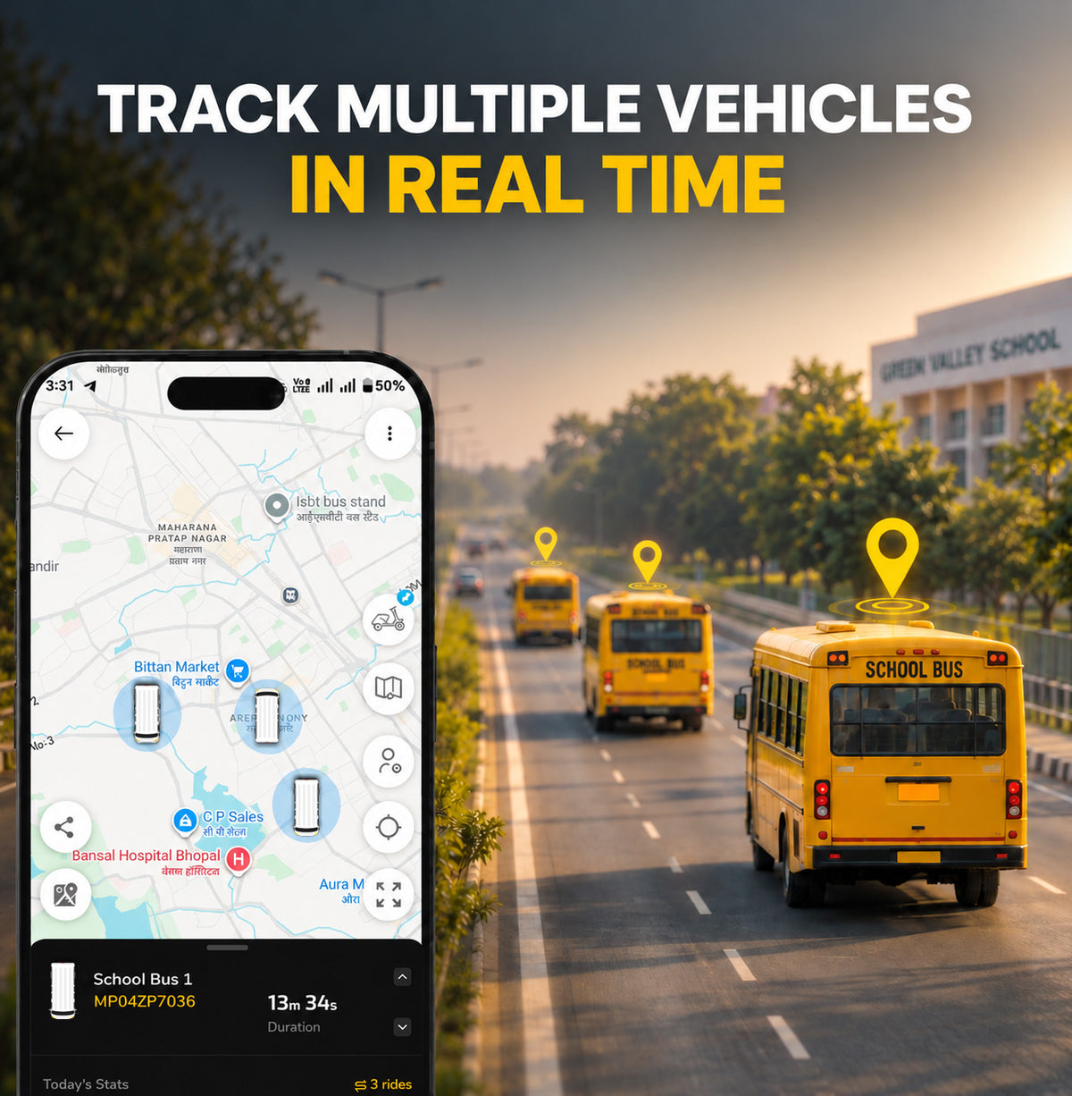 GPS Tracker for Fleets and Cars