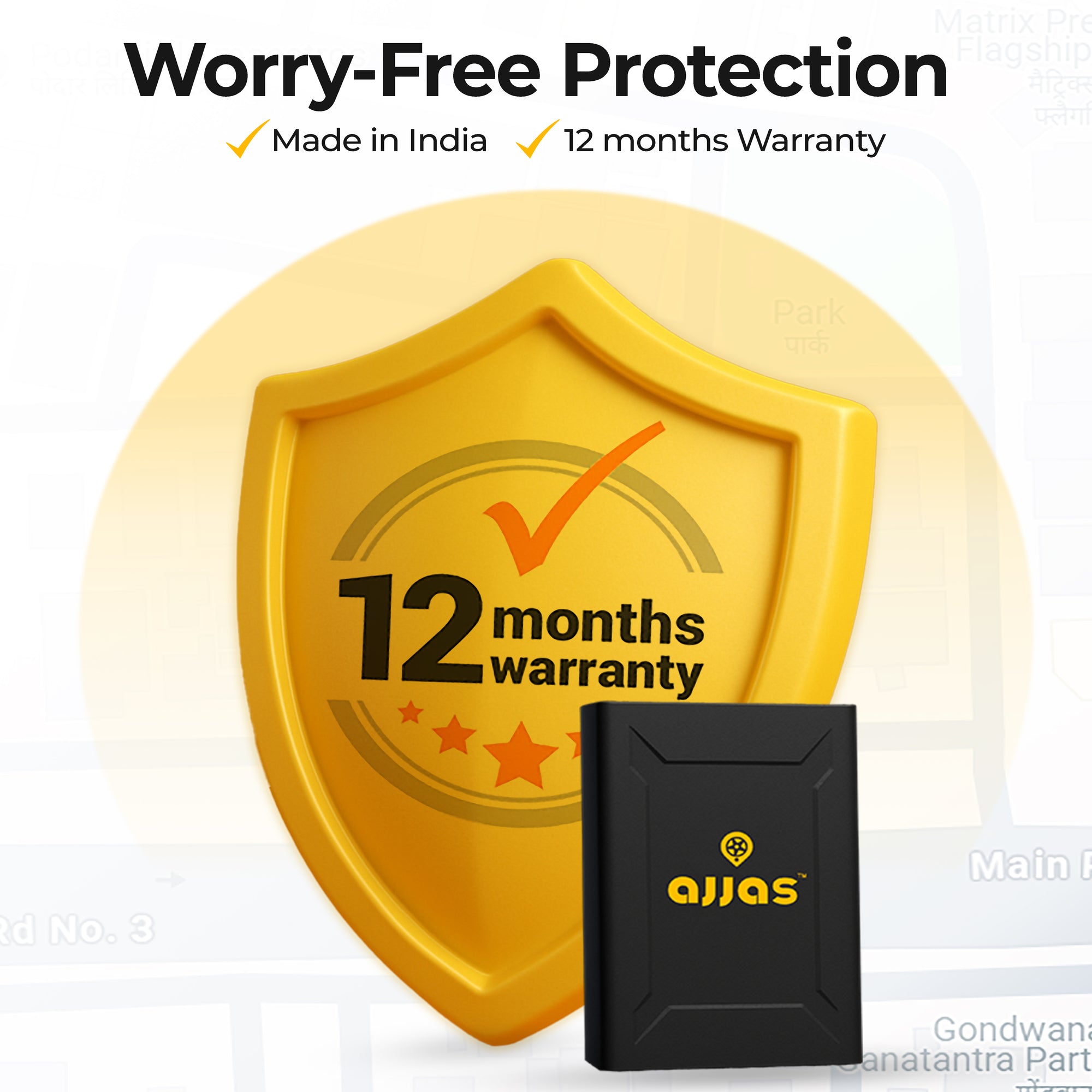 Ajjas GO - Wireless Smart GPS Tracker
