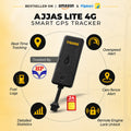 Wired 4G GPS Tracker for Bike & Car –2 Years Data Included (Lite 4G)
