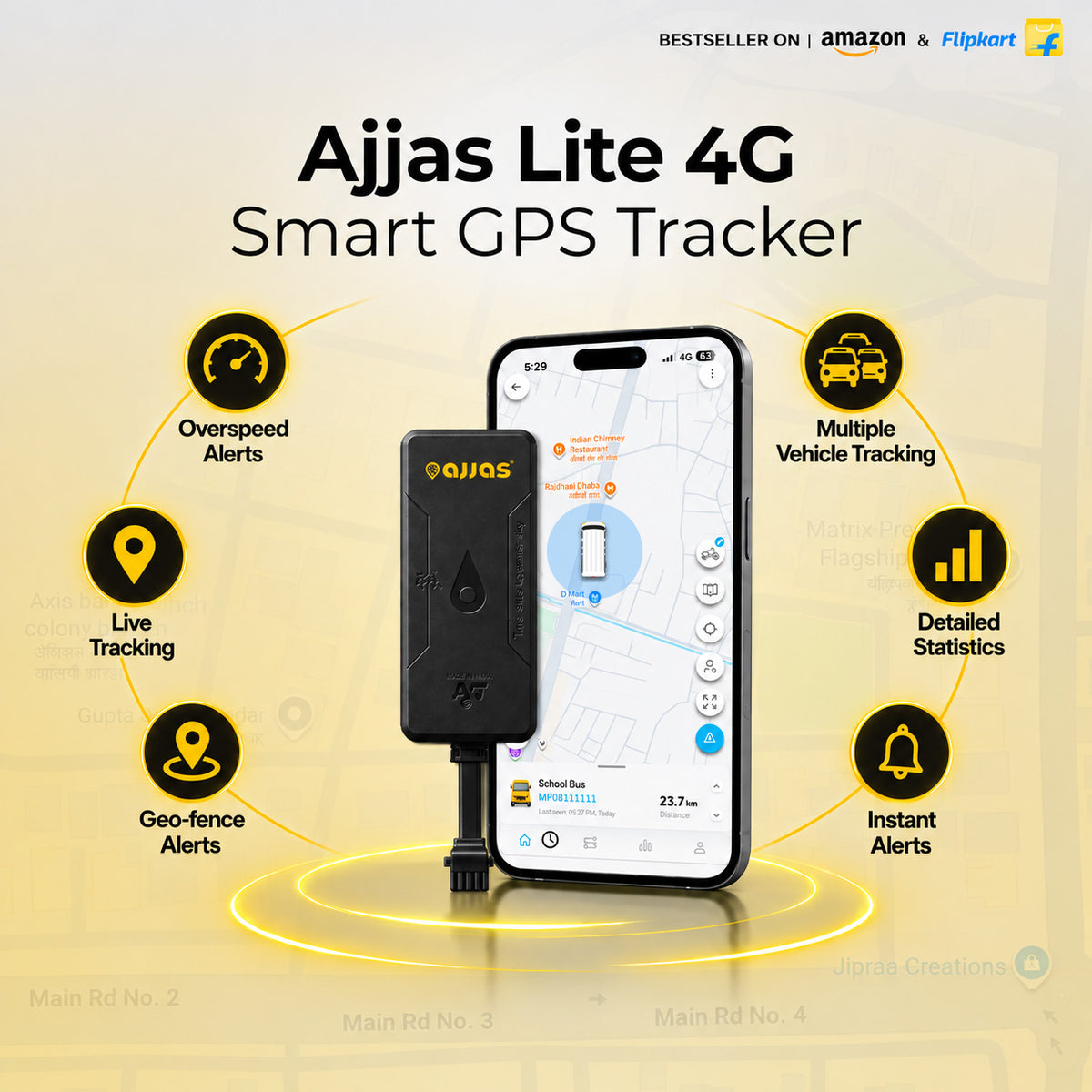 GPS Tracker for Fleets and Cars