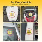 Reach Me Contact Sticker for Car and Bike